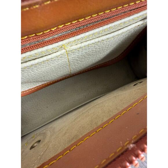 Dooney & Bourke Vintage Purse Tan/Bone AWL Bag – Needs TLC Restore READ - Picture 8 of 12